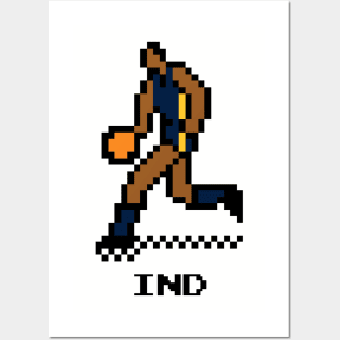 8-Bit Basketball - Indiana Posters and Art